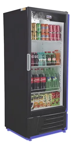 Expositor Vertical Visacooler Para Bebidas 410 Litros Frilux