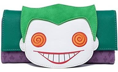 Dc Joker Eyes - Pop By Loungefly Wallet