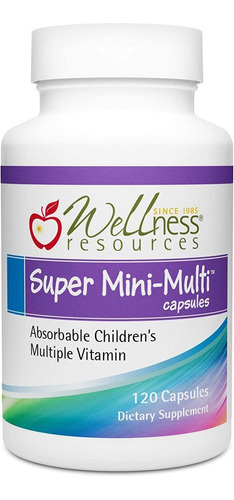 Super Mini-multi - Cápsulas Multivitamínicas Para Niños .