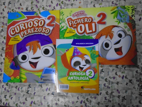 Curioso Perezoso 2 Áreas Integradas Santillana Pack X10 Unid