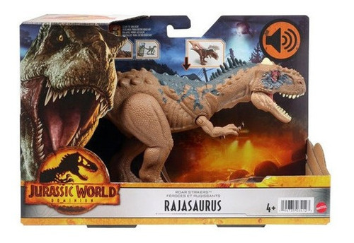 Jurassic World - Dominion - Rajasaurus - Sonidos - Roar Stri