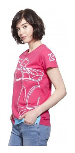 Remera Vespa Original Donna Mujer Moto Plex Tucumán