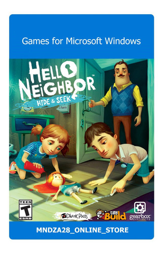 Imagen 3 de 7 de Hello Neighbor Juego Para Pc En Físico / Digital Original