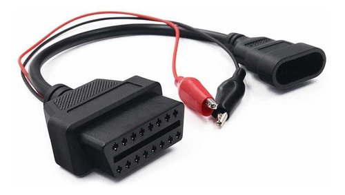 Cable Adaptador Fiat Obd1 A Obd2 3 Pines A 16 Pines