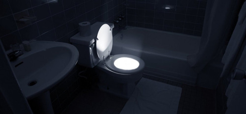 Luz Led Con Sensor De Movimiento Para El Inodoro
