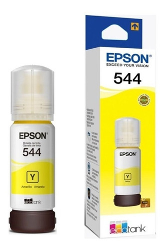 Imagem 5 de 7 de Kit De Tintas Com Preta Magenta Amarela Ciano Original Epson 544 Para Impressoras L1110 L3110 L3150 L5190