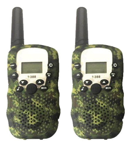 Walkie Talkies De Juguete Para Niños, 2 Unidades, Con 22 Can