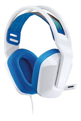Imagen 2 de 2 de Audífonos gamer Logitech G Series G335 blanco