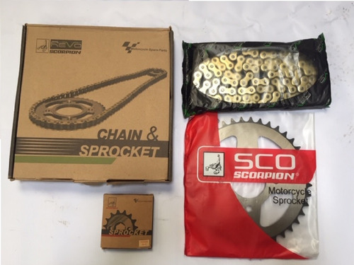 Kit De Arrastre Pulsar 180 Ug-gt Bsiv 200-220 (13x40) 520
