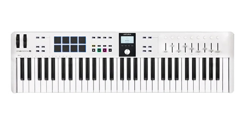 Teclado Controlador Arturia Keylab Essential 61 Mk3 White