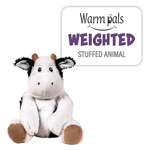 Warm Pals - Callie Cow - 1.5lbs - Cozy Microwavable Lavender