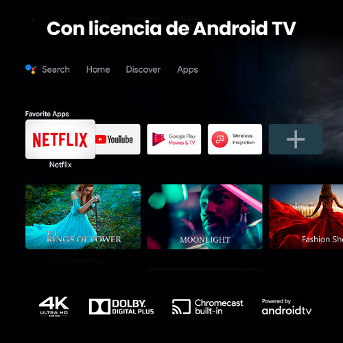 Proyector Gamer Benq X300g 120 4k 2000lm Lag 8ms Androidtv Color Blanco