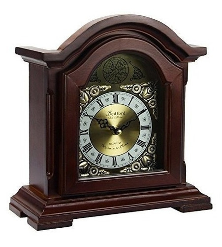 Coleccion Bedford Reloj Redwood Reloj De Mesa Con Campanas