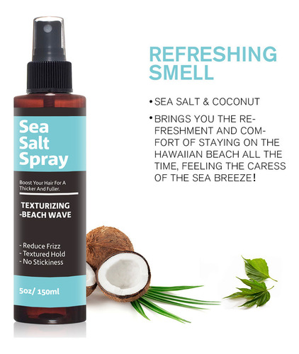A Seasalt Styling Spray For Dry And Frizzy Hair, Lazy People