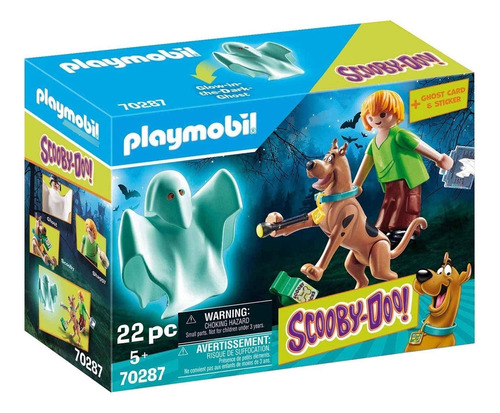 Playmobil Scooby-doo! Scooby & Shaggy With Ghost