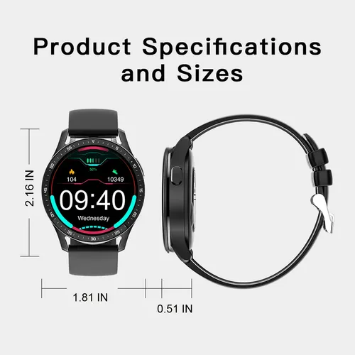 Reloj Inteligente Con Auriculares, 2 En 1 Tws Inalámbrico .