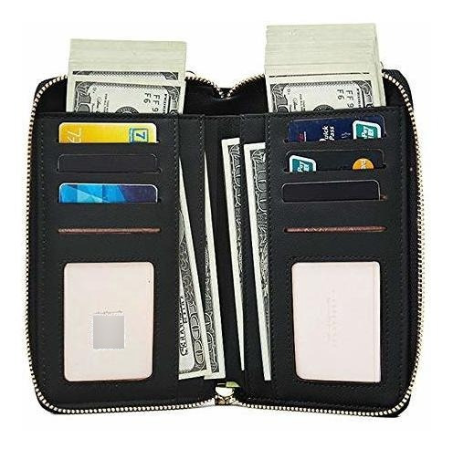 Imagen 2 de 7 de Fundas Y Cordón Cartera De Cuero Para Mujer, Funda Para Tel
