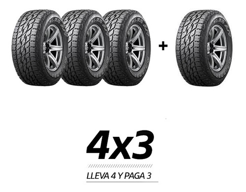 Set 4 Neumáticos 255/70 R16 Bridgestone Dueler A/t D697 115s