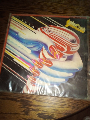 Judas Priest Album Turbo En Disco Vinilo Primera Ed. 1986 