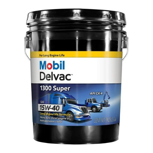 Mobil Delvac 1300 Super Heavy Duty 15w40 18.9 Lts Cubeta