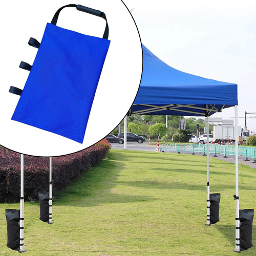 Peso De La Carpa De Arena Bag Peso De La Tela Oxford Azul