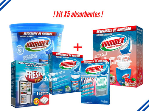 Absorbentes De Humedad Eliminador Olores Hogar Ropa Nevera