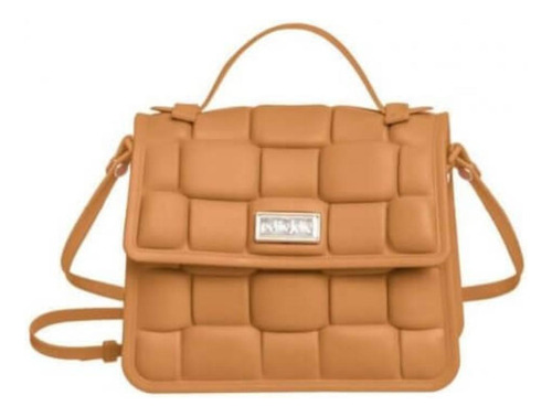 Bolsa Feminina Petite Jolie Vic Pj10410 New Camel