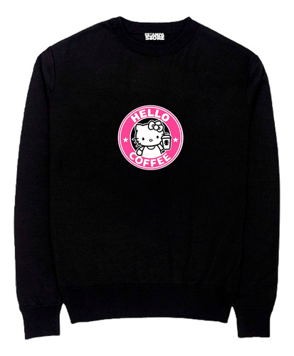 Poleron Polo Hello Kitty Coffee