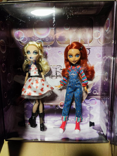 Monster High Skullector Chucky Y Tiffany.