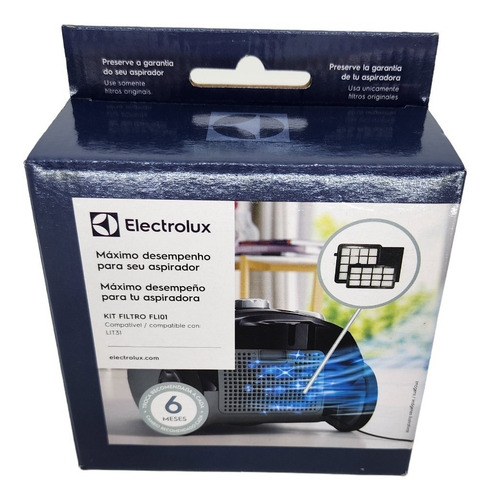 Kit Filtro Hepa Fli01 Aspirador Electrolux Lit31 A18834101