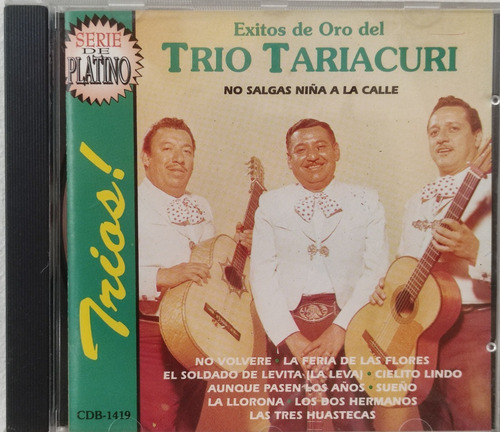 Trio Tariacuri - Exitos De Oro Del Trio Tariacuri