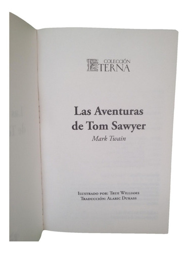 Libro Las Aventuras De Tom Sawyer - Mark Twain