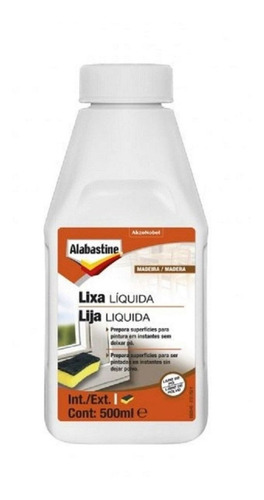 Lija Liquida Alabastine Alba X0.5 + Envio Pint Don Luis Mdp