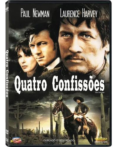 Quatro Confissões - Dvd - Paul Newman - Laurence Harvey