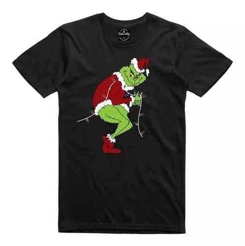 Comprar Playera T-shirt El Grinch Luces Navidad