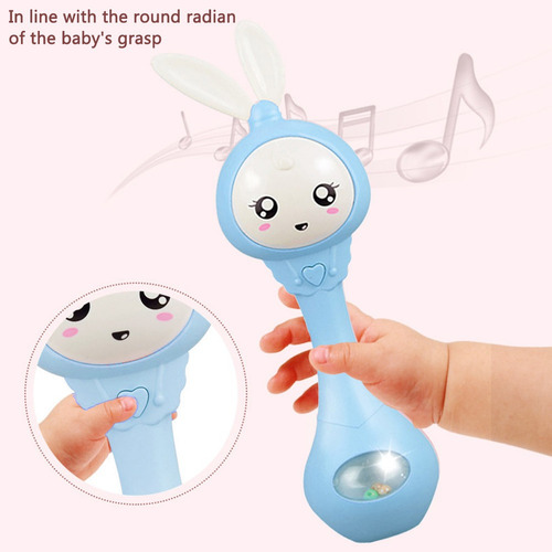 Sonaja Musical Para Bebé Con Luces Y Sonidos Divertidos