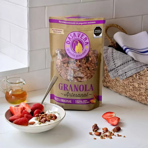 Granola Gourmet Artesanal Dasavena 1kg 100% Natural Y Rica