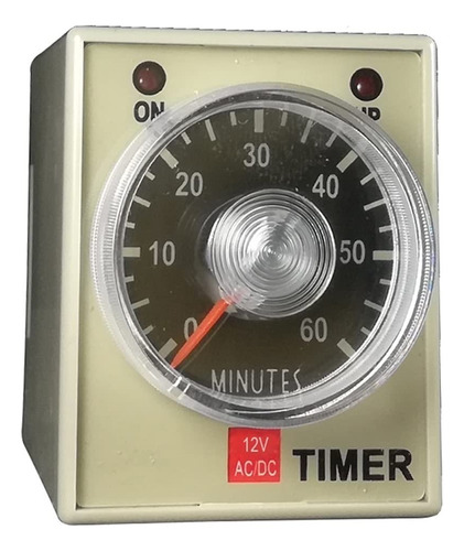 Lslina Ah3-2 12vac Dc Rele Retardo Tiempo Universal 12v Tim