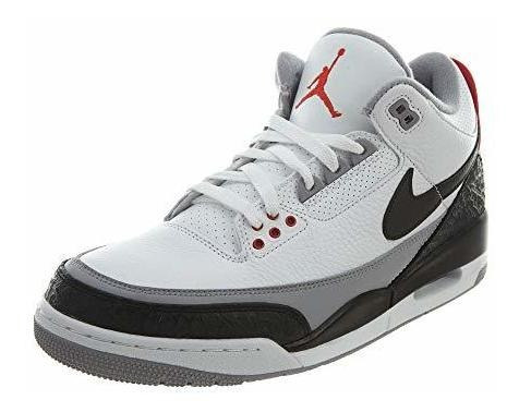 Nike Hombre Air Jordan 3 Retro Nrg 'tinker' Blancas / Roj | Mercado Libre