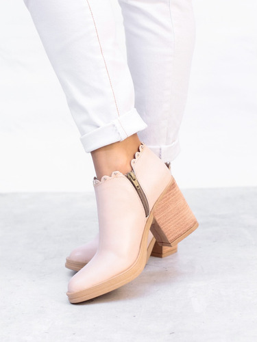 Botas Botinetas Mujer Doble Cierre Lateral Cloy Bym Shoes