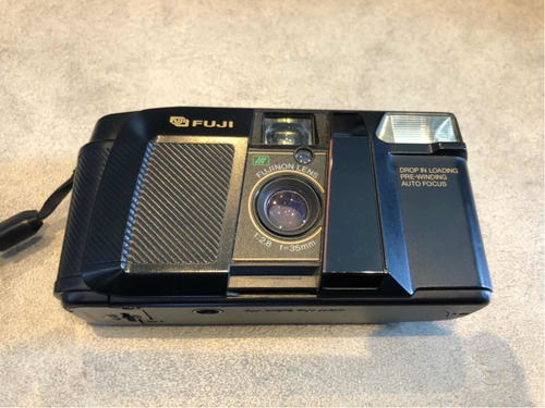 Câmera Analógica Fuji Cardia Hite Date 1986 - Raridade