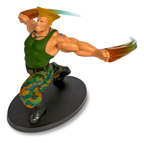 Guile #8 Street Fighter Planeta De Agostini Capcon Altaya