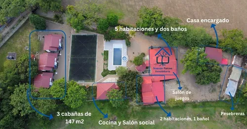 ¡finca De Ensueño! 6 Cabañas, Piscina, Cancha De Pasto Sintético Y Acceso Al Río. ¡no Te Pierdas Esta Oportunidad!