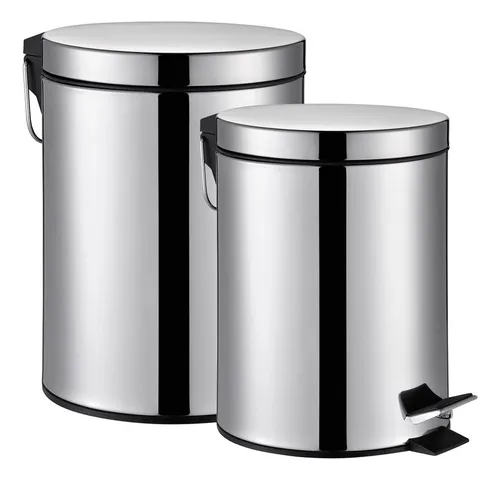 Cesto de basura de acero inoxidable 20 litros sale
