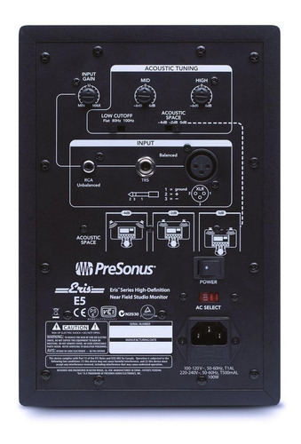 Presonus Eris Ens 5 Monitores Estudio Pro El Par 