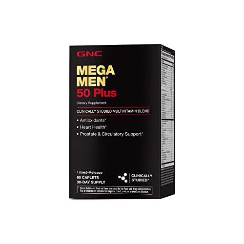 Gnc Mega Men 50 Plus Multivitamin - 60 K5pln