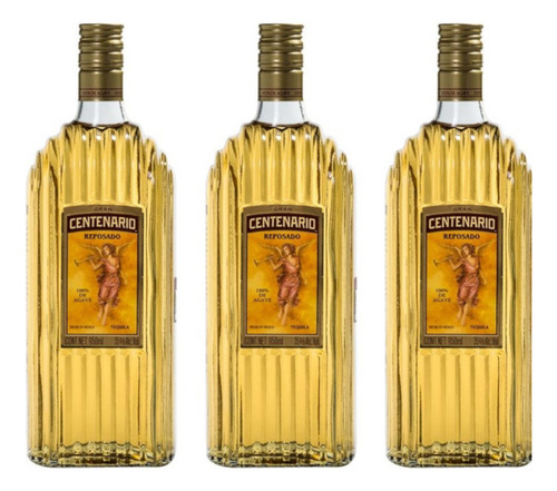 Paquete De 3 Tequila Gran Centenario Reposado 950 Ml