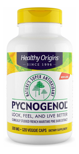 Healthy Origins Pycnogenol (nature's Super Antioxidante) 100