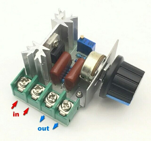 Dimeer 2000w Controlador De Velocidade E Ressitencia 220vots