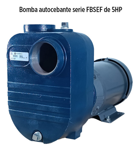 Bomba Autocebante Fbsef 5hp 230v 3ph Franklin Electric